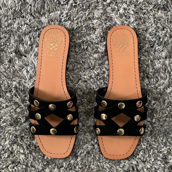 Vince Camuto Studded Sandals -LIKE NEW - Picture 5 of 8